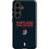 NBA Portland Trail Blazers Standard - Black Galaxy S26 Plus Impact Case