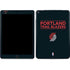 NBA Portland Trail Blazers Standard - Black iPad Skins