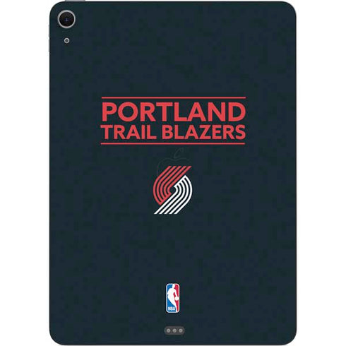 NBA Portland Trail Blazers Standard - Black Apple iPad Air Skin