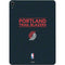 NBA Portland Trail Blazers Standard - Black Apple iPad Air Skin