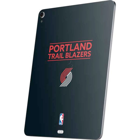 NBA Portland Trail Blazers Standard - Black Apple iPad Air Skin