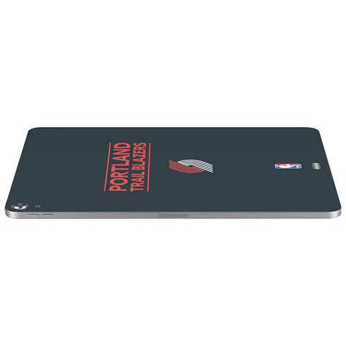 NBA Portland Trail Blazers Standard - Black Apple iPad Air Skin