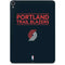 NBA Portland Trail Blazers Standard - Black Apple iPad Pro Skin