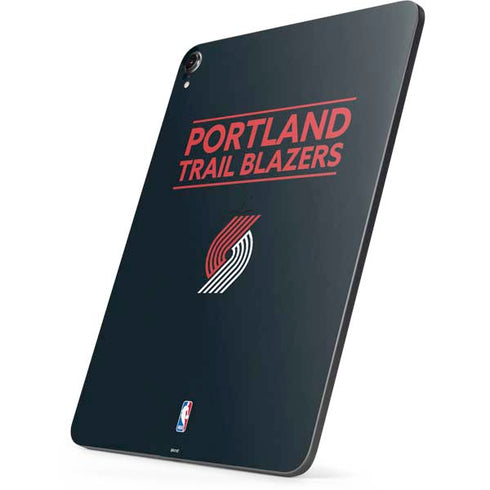 NBA Portland Trail Blazers Standard - Black Apple iPad Pro Skin