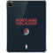 NBA Portland Trail Blazers Standard - Black iPad Pro 11in (2024) Clear Case