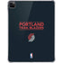 NBA Portland Trail Blazers Standard - Black iPad Pro 11in (2024) Clear Case