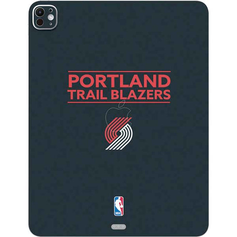 NBA Portland Trail Blazers Standard - Black iPad Pro 13in M4 (2024) Skin
