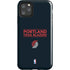 NBA Portland Trail Blazers Standard - Black iPhone Cases