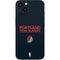 NBA Portland Trail Blazers Standard - Black iPhone Skins