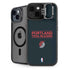 NBA Portland Trail Blazers Standard - Black iPhone 15 Kickstand Case