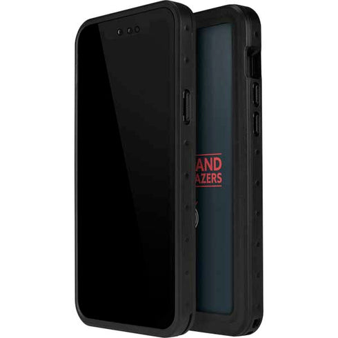 NBA Portland Trail Blazers Standard - Black iPhone 15 Pro Waterproof Case