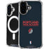 NBA Portland Trail Blazers Standard - Black iPhone 16 MagSafe Case