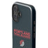 NBA Portland Trail Blazers Standard - Black iPhone 16 Plus Impact Case