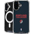 NBA Portland Trail Blazers Standard - Black iPhone 16 Plus MagSafe Case