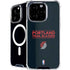 NBA Portland Trail Blazers Standard - Black iPhone 16 Pro MagSafe Case