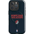 NBA Portland Trail Blazers Standard - Black iPhone 16 Pro Magsafe Impact Case