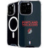 NBA Portland Trail Blazers Standard - Black iPhone 16 Pro Max MagSafe Case