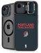 NBA Portland Trail Blazers Standard - Black iPhone 16e Kickstand Case