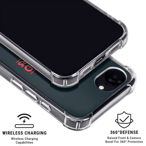 NBA Portland Trail Blazers Standard - Black iPhone 16e MagSafe Case