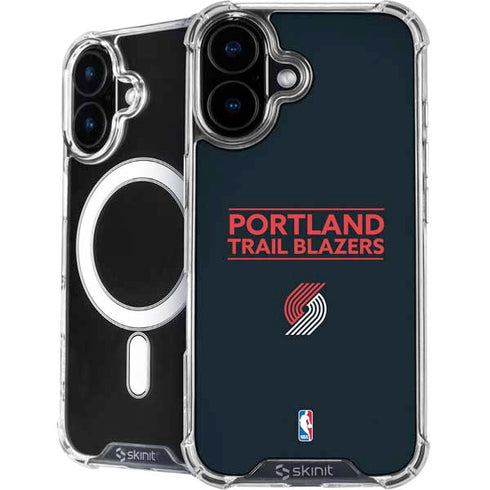 NBA Portland Trail Blazers Standard - Black iPhone 17 MagSafe Case