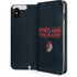 NBA Portland Trail Blazers Standard - Black iPhone 8 Folio Case