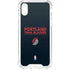 NBA Portland Trail Blazers Standard - Black iPhone XS Clear Case