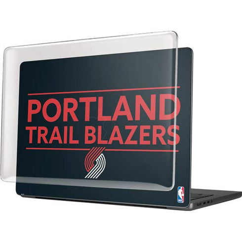 NBA Portland Trail Blazers Standard - Black MacBook Pro 14in (2021-24) Case plus Skin