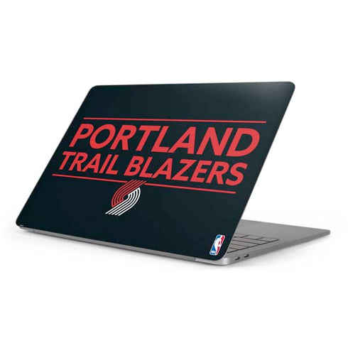 NBA Portland Trail Blazers Standard - Black Apple MacBook Pro 16-inch Skin