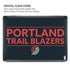 NBA Portland Trail Blazers Standard - Black MacBook Cases