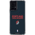 NBA Portland Trail Blazers Standard - Black Moto G Power 5G (2024) Clear Case
