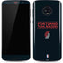 NBA Portland Trail Blazers Standard - Black Moto G6 Skin