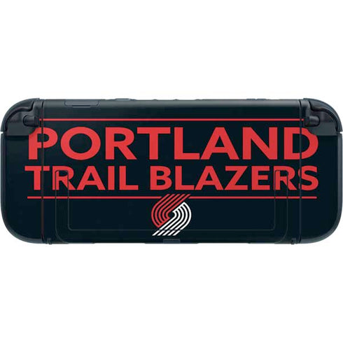 NBA Portland Trail Blazers Standard - Black Nintendo Switch 2 (2025) with Joy-Con Skin