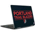 NBA Portland Trail Blazers Standard - Black Notebook 9 Pro 13in (2017) Skin