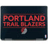 NBA Portland Trail Blazers Standard - Black Notebook 9 Pro 13in (2017) Skin
