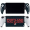 NBA Portland Trail Blazers Standard - Black PlayStation Portal Remote Player Skin
