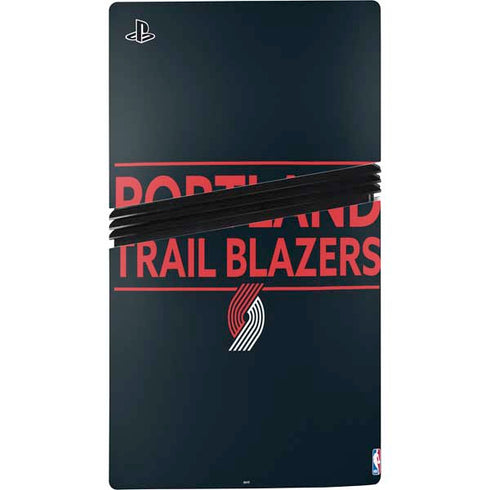 NBA Portland Trail Blazers Standard - Black PS5 Pro Bundle Skin