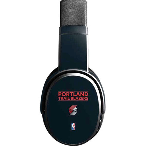 NBA Portland Trail Blazers Standard - Black Skullcandy Crusher Wireless Skin