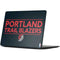 NBA Portland Trail Blazers Standard - Black Surface Laptop 7 13.8in Skin