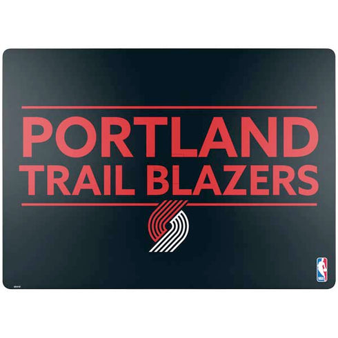 NBA Portland Trail Blazers Standard - Black Surface Laptop 7 13.8in Skin