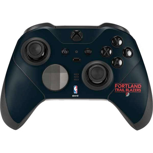 NBA Portland Trail Blazers Standard - Black Xbox Elite Wireless Controller Series 2 Skin