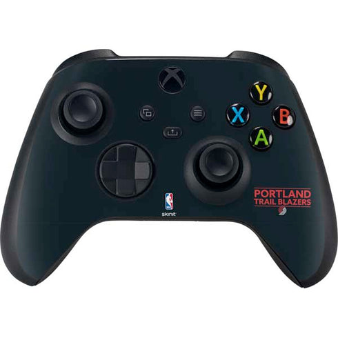 NBA Portland Trail Blazers Standard - Black XBox Series X Digital Edition Bundle Skin