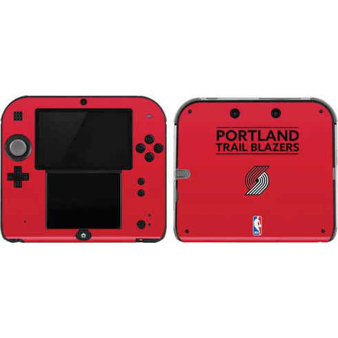 NBA Portland Trail Blazers Standard - Red Nintendo 2DS Skin