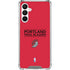 NBA Portland Trail Blazers Standard - Red Galaxy A16 5G Clear Case