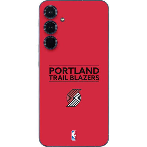 NBA Portland Trail Blazers Standard - Red Galaxy A35 5G Skin