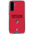 NBA Portland Trail Blazers Standard - Red Galaxy A36 5G Clear Case