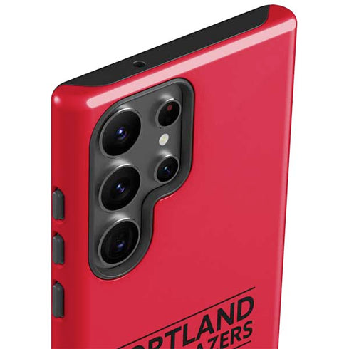 NBA Portland Trail Blazers Standard - Red Galaxy S23 Ultra Pro Case
