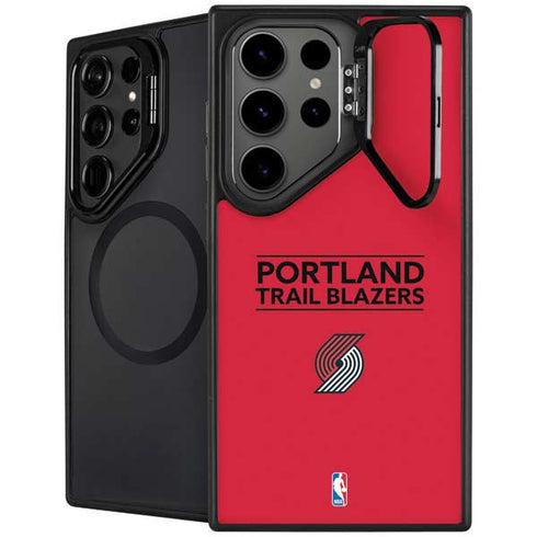 NBA Portland Trail Blazers Standard - Red Galaxy S24 Ultra Kickstand Case