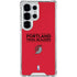 NBA Portland Trail Blazers Standard - Red Galaxy S26 Ultra Clear Case