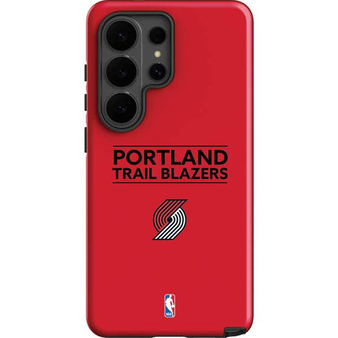 NBA Portland Trail Blazers Standard - Red Galaxy S26 Ultra Impact Case