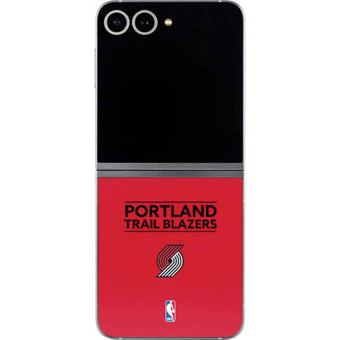 NBA Portland Trail Blazers Standard - Red Galaxy Z Flip6 Skin